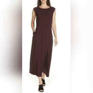 Eileen Fisher Burgundy Jumpsuit